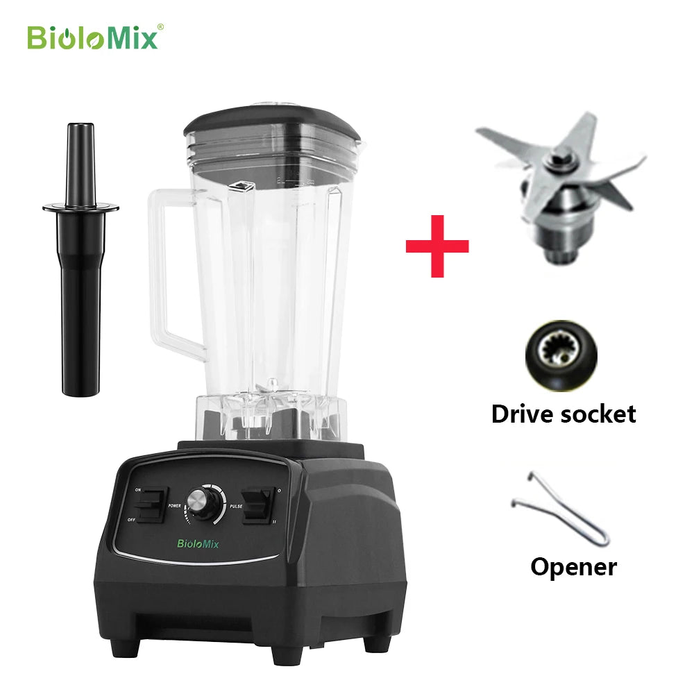 BPA Free 3HP 2200W Heavy Duty Grade Blender Mixer Juicer High Power Food Processor Ice Smoothie Bar Fruit Blender
