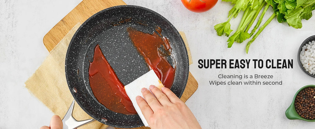 Induction Cookware Nonstick, 10-Piece, BEZIA Pots and Pans Set for Induction Cooktop, Compatible with All Stoves