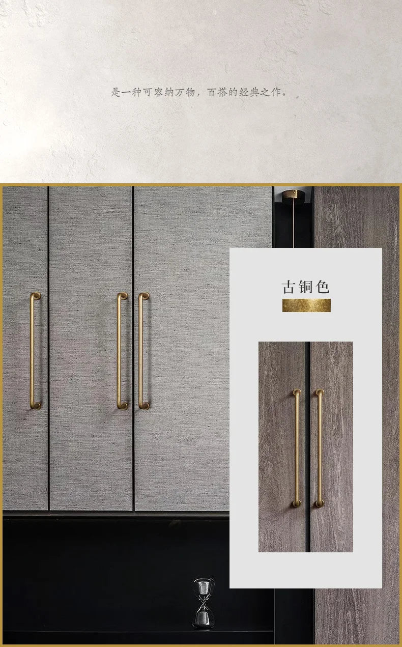 12.6''inch（320mm）Dainty Furniture Bar Pull Bronze Cabinet Handle Kitchen Handles Drawer Knobs Black Long Handle for Kitchen