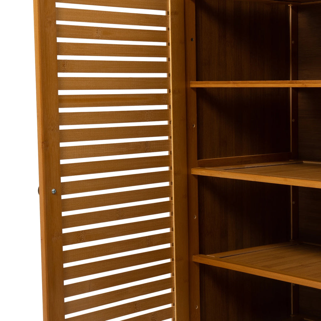 115cm Shoe Cabinet with Doors 30 Pairs Shoes Shoes Rack Home Storage Cabinet for Hall Entrance Corridor Livingroom Bedroom