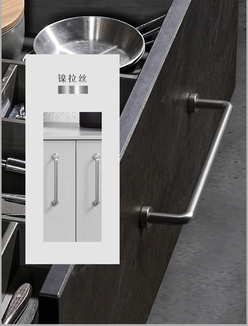 12.6''inch（320mm）Dainty Furniture Bar Pull Bronze Cabinet Handle Kitchen Handles Drawer Knobs Black Long Handle for Kitchen