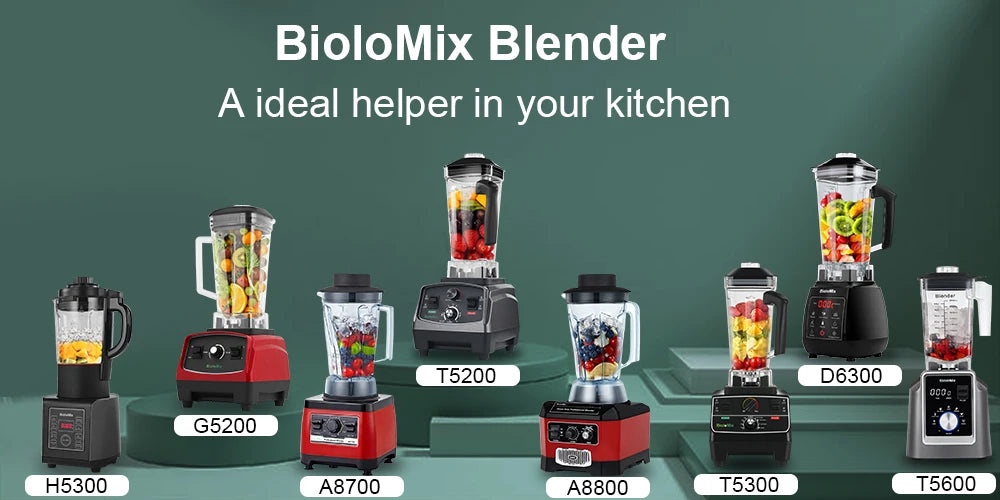 BPA Free 3HP 2200W Heavy Duty Grade Blender Mixer Juicer High Power Food Processor Ice Smoothie Bar Fruit Blender