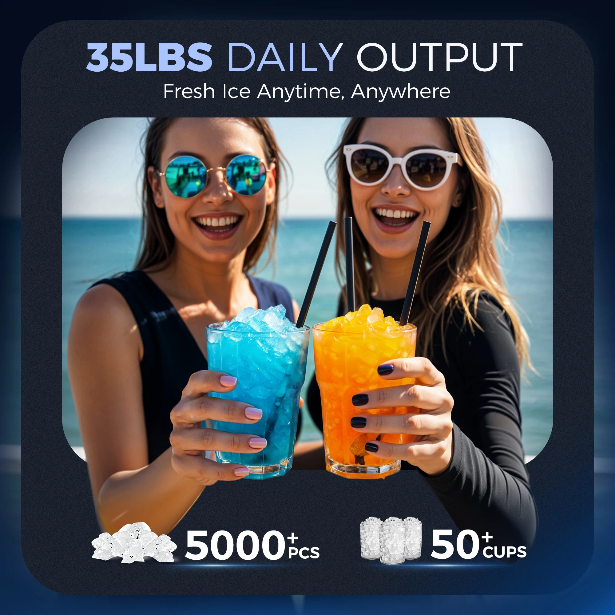 Countertop Chewable Ice Maker,Self-cleaning,Portable Ice Maker For Nugget Ice,High-efficiency Ice Making,Home,Office,Pet Cooling