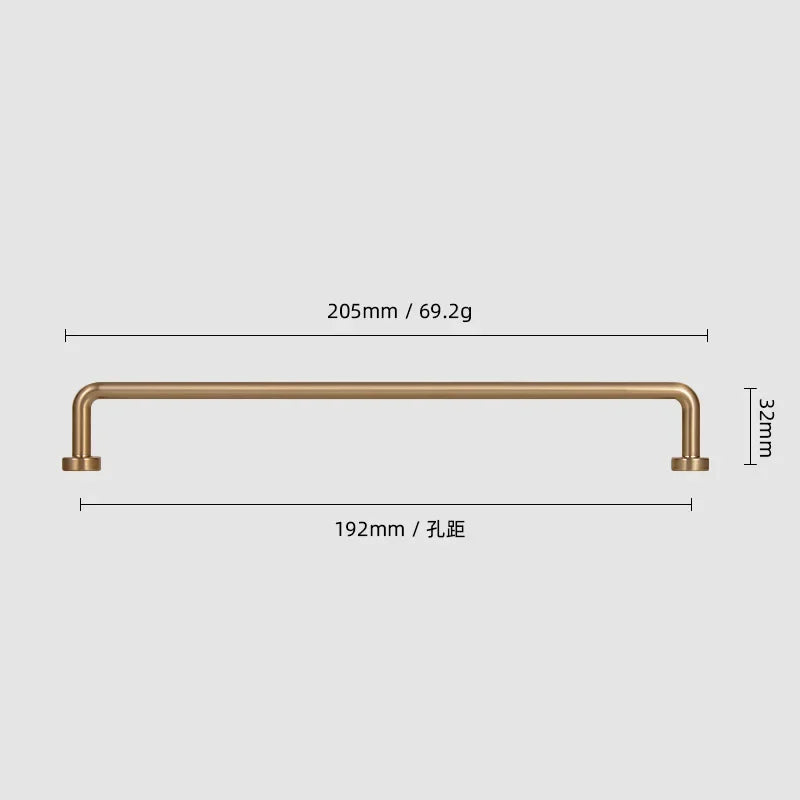 12.6''inch（320mm）Dainty Furniture Bar Pull Bronze Cabinet Handle Kitchen Handles Drawer Knobs Black Long Handle for Kitchen